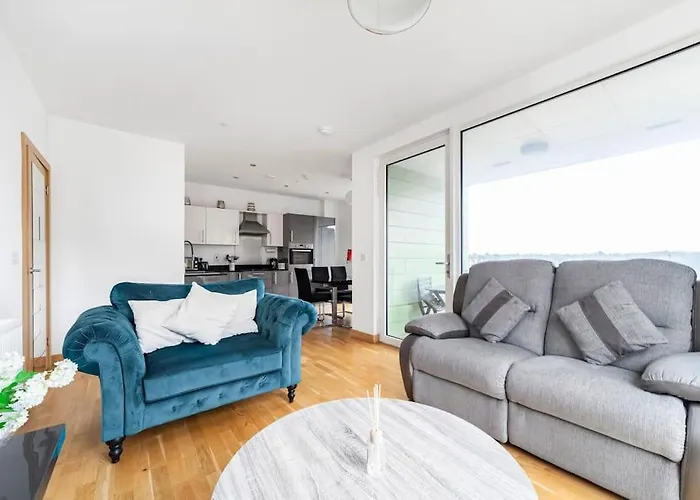 Modern 1-Bed With Panoramic View In Central London